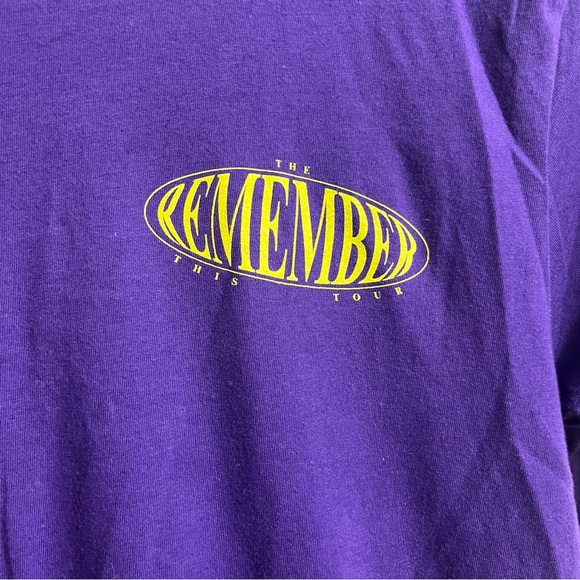 Jonas Brothers The Remember This Concert Tour Tee Shirt Band T Purple Neon Small - Picture 5 of 7